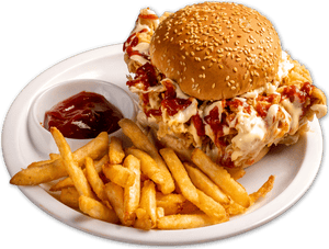 Crispy Paneer Burger