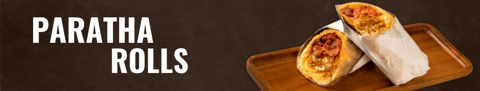Paratha Rolls Banner